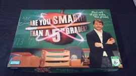 "Are you Smarter than a 5th Grader?" board game