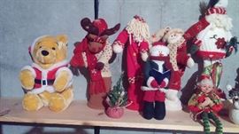 Holiday, Pooh, Elf on the shelf