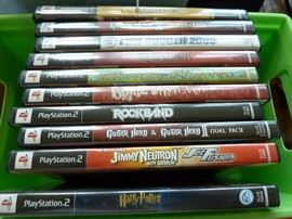 Playstation 2 games and playstation 2