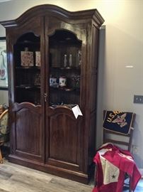 French Armoire with Wire Screen Doors