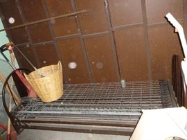 Old Iron Trundle Bed