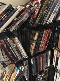 CD's, DVD's, VHS