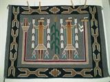 Pictorial Navajo weaving