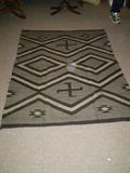 Large old Navajo weaving