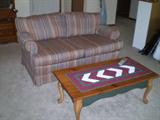 Couch and coffee table