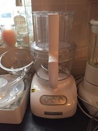 Kitchenware - Kitchen Aid, Food Saver, Margarita Machine, Ice Cream, Yogart machine, Sandwich makers, Grinders,Cookers, Rotissaire, NUway Microwave, Le Sesse cutter, 64 cup coffee maker,  LOTS NEVER BEEN OPENED