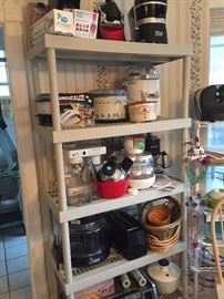 UP close pictures of all the kitchen Gagets