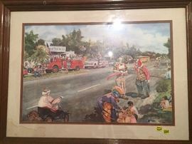 Laurie Whitehead Number and signed description