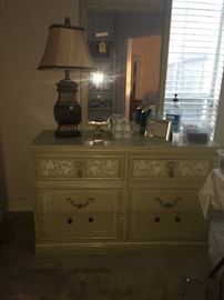 Vintage dresser and Mirror