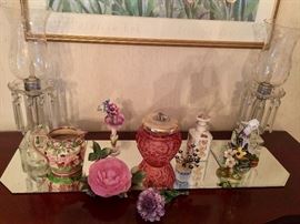 Crystal Hurricane Lamps