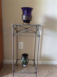 Radierung Cobalt Vase and Richard Eickholt Vase