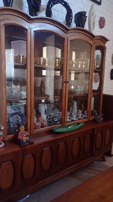 Broyhill Emphasis China cabinet -  the largest one I've ever seen! So cool! So mid century modern!