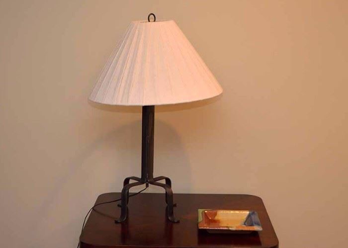 Wrought Iron Table Lamp