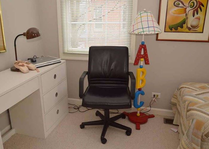 Office / Desk Chair, Children's ABC Floor Lamp