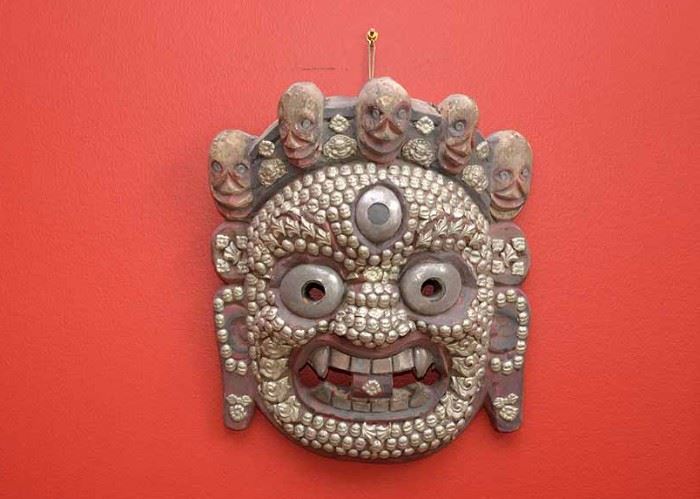 Ethnic Mask Wall Hanging