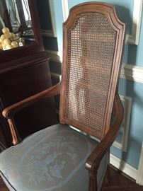 Host chair for dining table