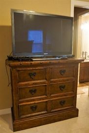 4 pc bedroom set with king size bed
