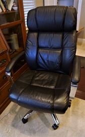 Leather office chair