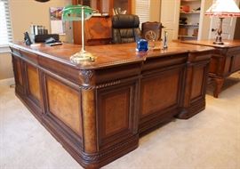Corner executive desk by Aspen Home