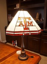 Texas A&M table lamp