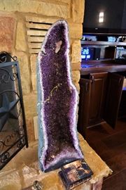 Large Amethyst geode - has been repaired