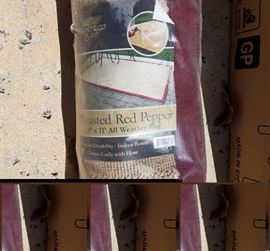8' x 11' outdoor area rug - never opened