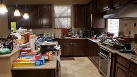 View of the kitchen