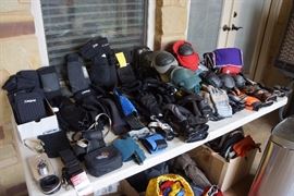 More caving gear