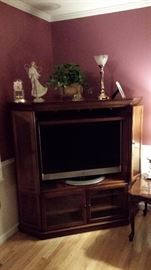TV stand, JVC 37 inch flatscreen