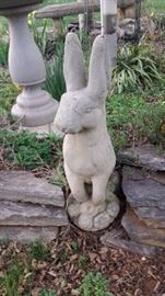 Concrete yard ornaments 