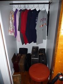CLOTHING- SUITCASES