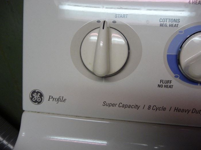 NAME OF GAS DRYER