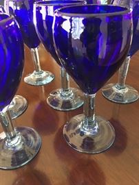 Cobalt Blue Glassware/Stemware