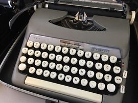 Vintage Sterling Manual Typewriter