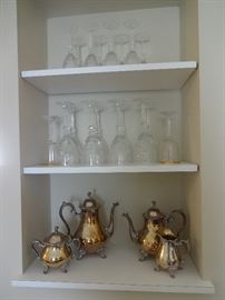 Crystal and Tea / Coffee Service