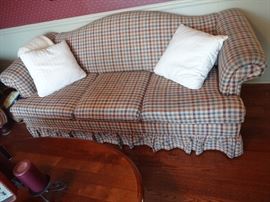 Sofa and matching loveseat