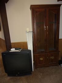 gun cabinet and two FREE tube Tvs available