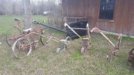 Walk Behind Hand Plows