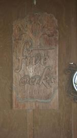 Wall Plaque entrance to home