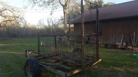 Hog Trap with Trailer