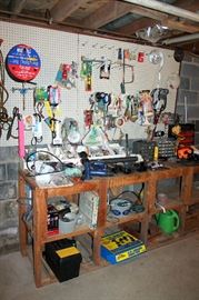 Tools and garage items