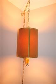 Retro swag lamps (2 of these)