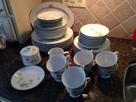 Castlecourt China "April Flowers" Pattern 