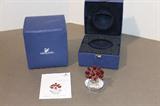 Swarovski crystal "The Vase of Roses" in box with certificate