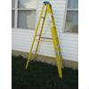 Werner 7' Non-Conductive Fiberglass Ladder hold up to 250 lbs. Heavy duty industrial use
