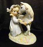 This is a Limited Edition with only 12, 500 created. Peace in the Valley figurine, 1999. Number is 649929. Condition is excellent.