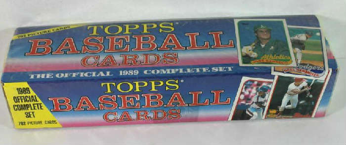1989 Topps 792 card set. Factory sealed box.