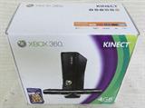 New in the box X-Box 360 S with Kinect Gaming system 4GB memory includes Kinect Adventures Game. Please see photos.