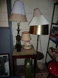 LAMPS, TABLE