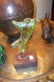 A wonderful glass "Walter" piece 